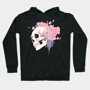 Floral Skull Hoodie